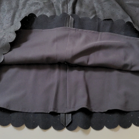 Club Monaco Vegan-Leather Mini Skirt - Picture 4 of 4